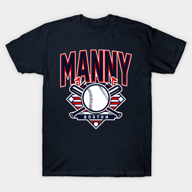 Vintage Boston Manny T-Shirt by funandgames